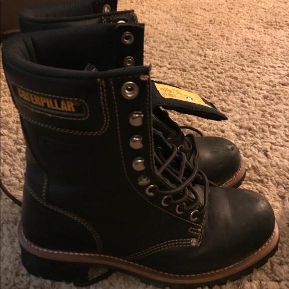 caterpillar boots size 10